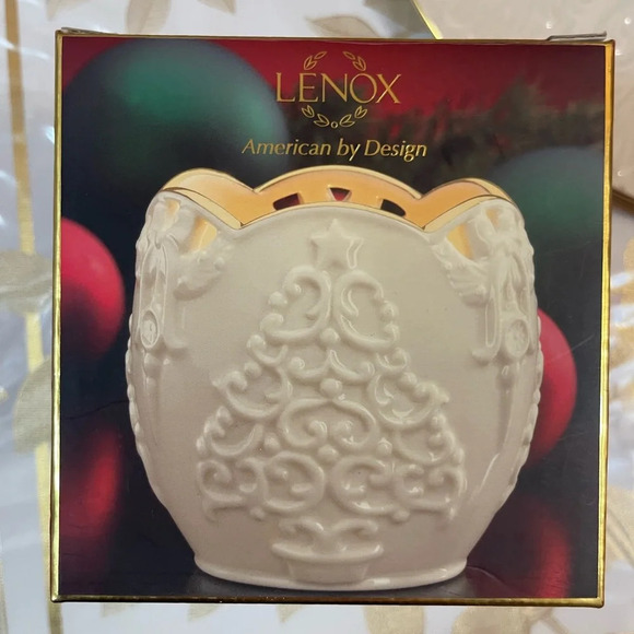 Lenox merry light holiday decor for Christmas cream color - Picture 1 of 6